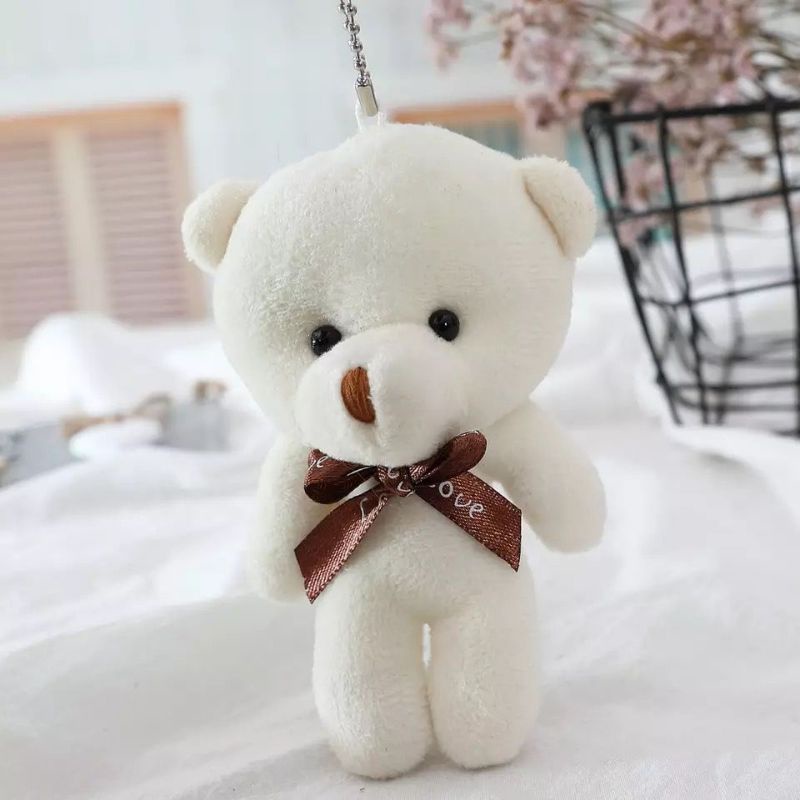 Gantungan Tas Aksesoris Boneka Bear Gantungan Kunci Ganci Beruang Hampers Souvenir Lucu