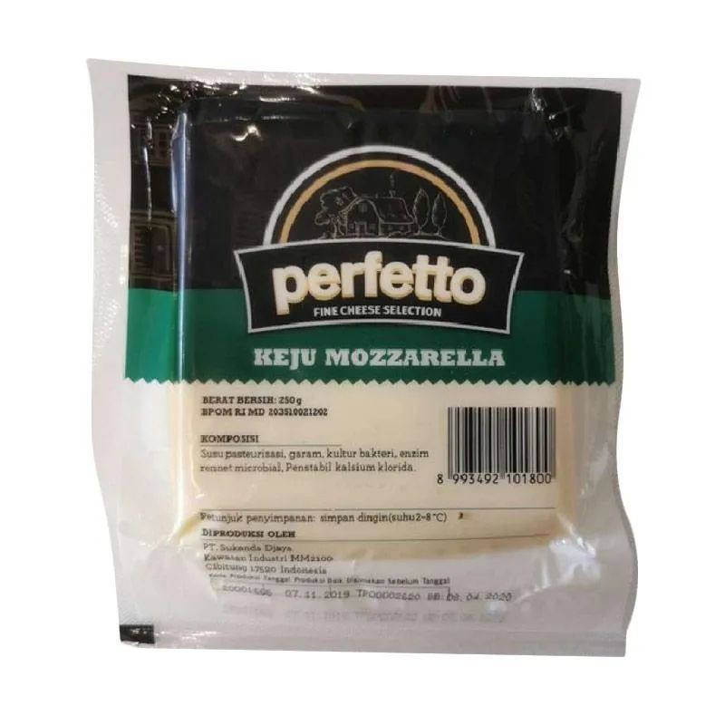 

Keju mozzarella perfetto 250 gram