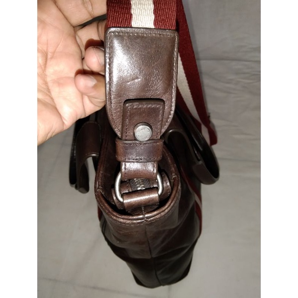 Preloved Bally Sling Bag. Unisex.