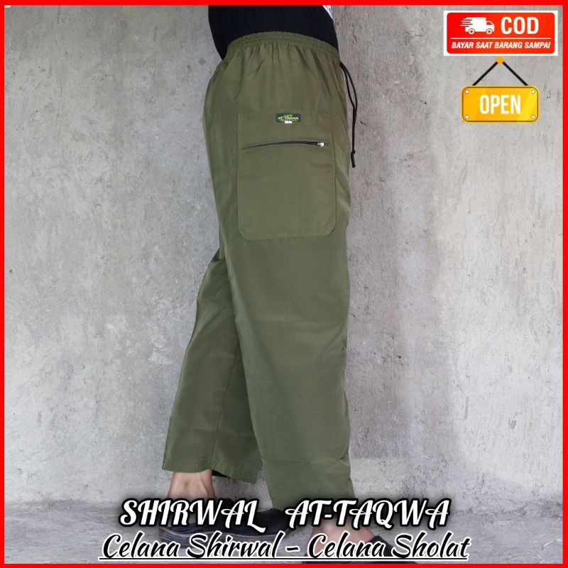 CELANA SIRWAL M L XL XXL / PANGSI/ SHOLAT/ SILAT/ KOMPRANG/ CELANG PANJANG PRIA