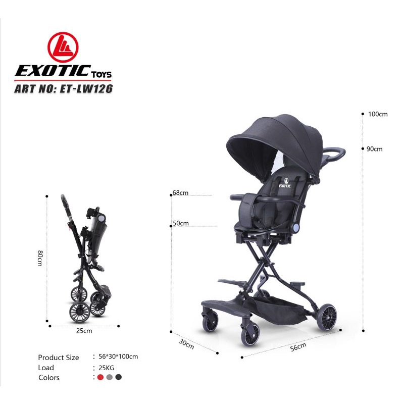 Stroller Exotic LW126/ LW-121/ LW120/LW112/LW211/LW212/LW116/LW129