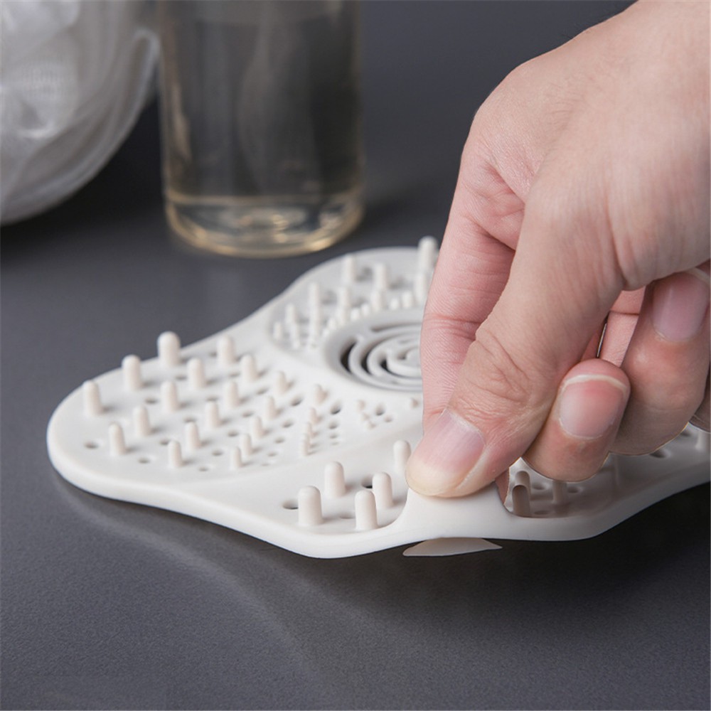 【COD Tangding】Bathroom Sink Filter Hair Catcher Stopper Anti-blocking Kitchen Sink Strainer Drain Cover Bathtub Shower Drain Hole Filter