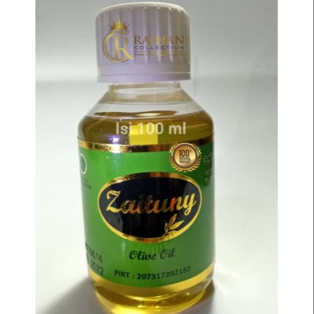 Zaituny Oilve Oil 100 ml - Minyak Zaitun Murni - Minyak Zaitun Asli