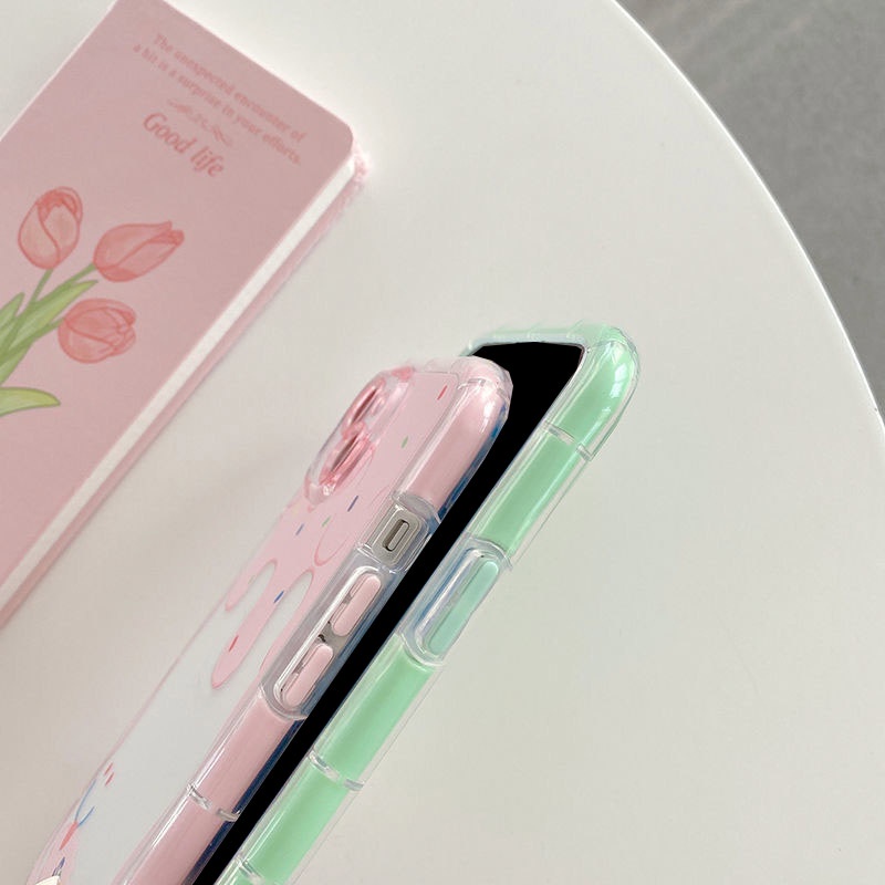 Soft Case Hp Gambar Es Krim Untuk IPhone 12 / 13 / 11promax / X / Xs Max / Xr