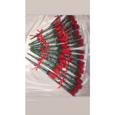 

Bunga Tangkai Mawar Flanel (beli 10 gratis 1)