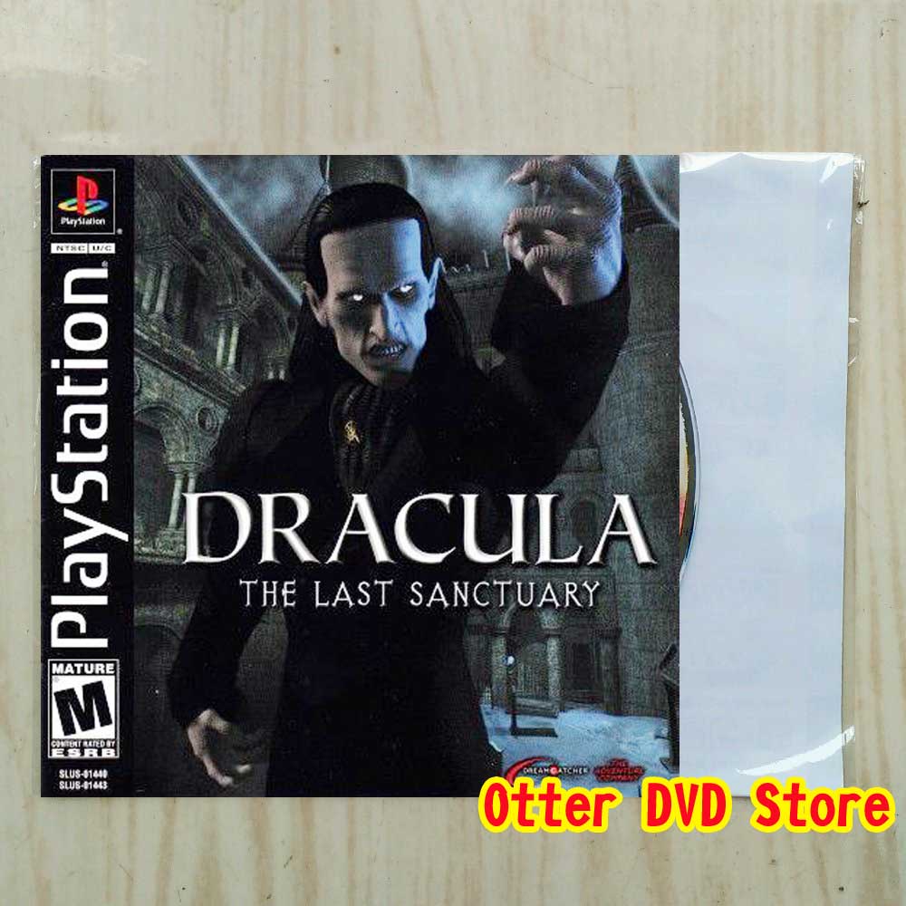 Kaset CD Game Ps1 Ps 1 Dracula - The Last Sanctuary ( 2 Disc )