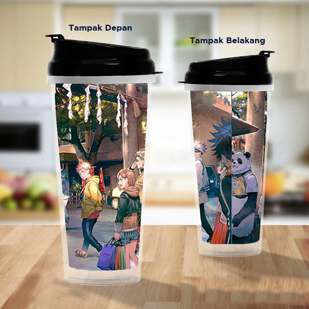 Pusat Mode Tumbler/Tempat Minum Design Jujutsu V1