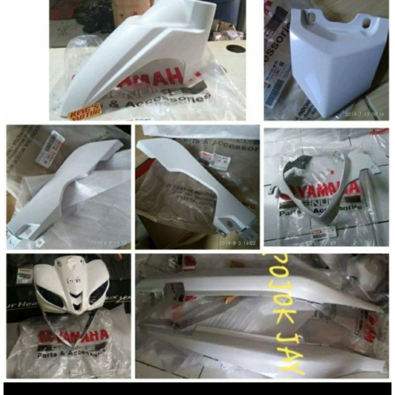 FULL BODY HALUS SET YAMAHA JUPITER Z1 PUTIH ASLI ORIGINAL ASLI YAMAHA YGP