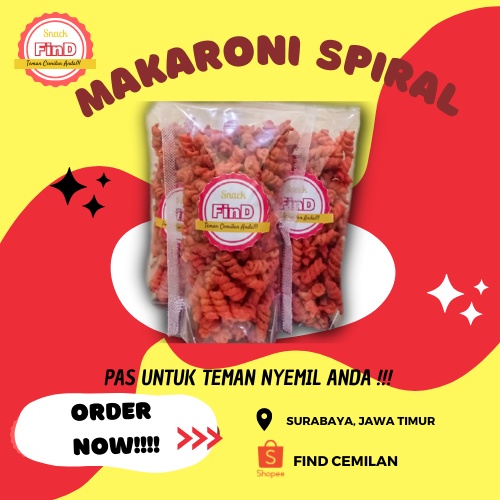 

Makaroni Balado Spiral Kriuk