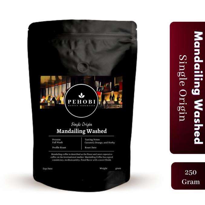 

BAYAR DITEMPAT PEHOBI Kopi Arabica Mandailing Washed 250 Gram /KOPI RUBE/KOPI KAPAL API/KOPI SLB/KOPI PEJUANG/KOPI BUBUK