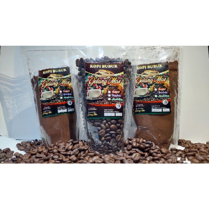 

Kopi Lokal New Gelang Mas Premix 250gr