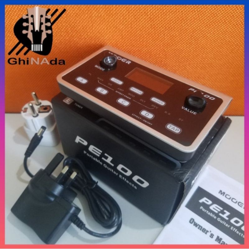 MOOER PE-100 Multi Efek Prosessor PE100