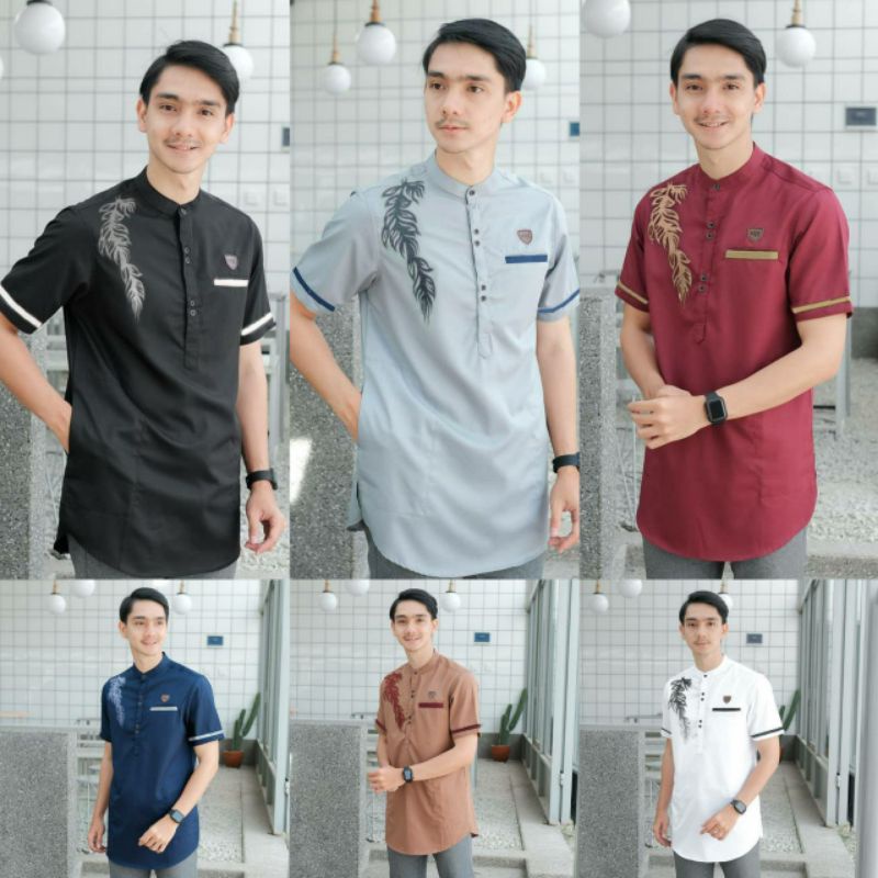 KOKO DEWASA||KOKO PRIA LENGAN PENDEK||KOKO PRIA BORDIR||BAJU KOKO COWOK||BAJU KOKO TERBARU||KOKO PRI