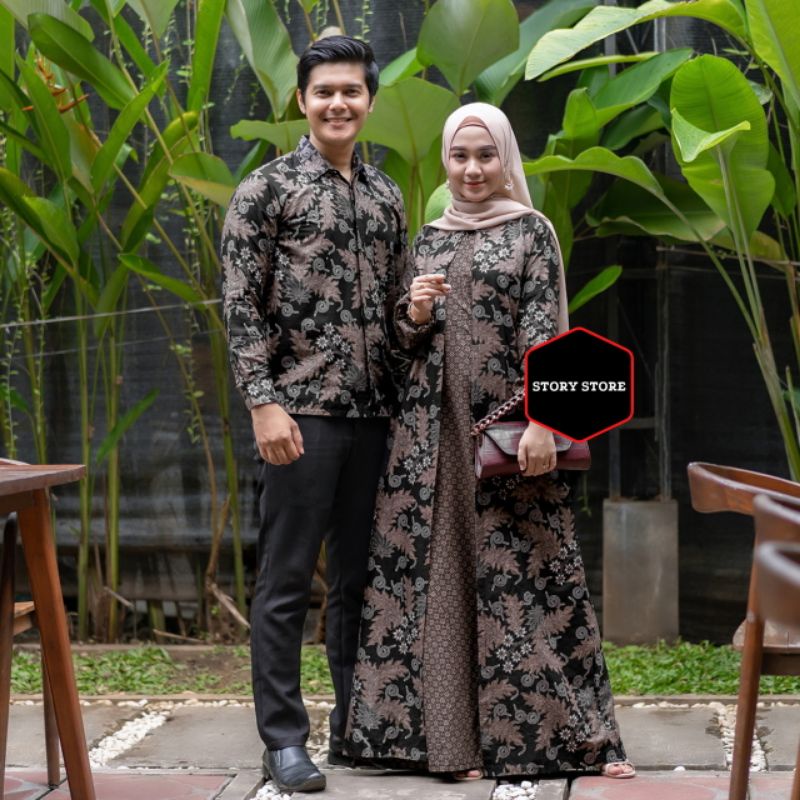 COUPLE GAMIS KEMEJA TERBARU.