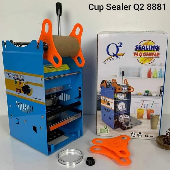 SEALING MACHIME CUP SEALER Q2 8881 / MESIN PRESS GELAS PLASTIK MESIN CUP SEALER MANUAL SEALING MACHINE Q2 8881 / Q2-8881