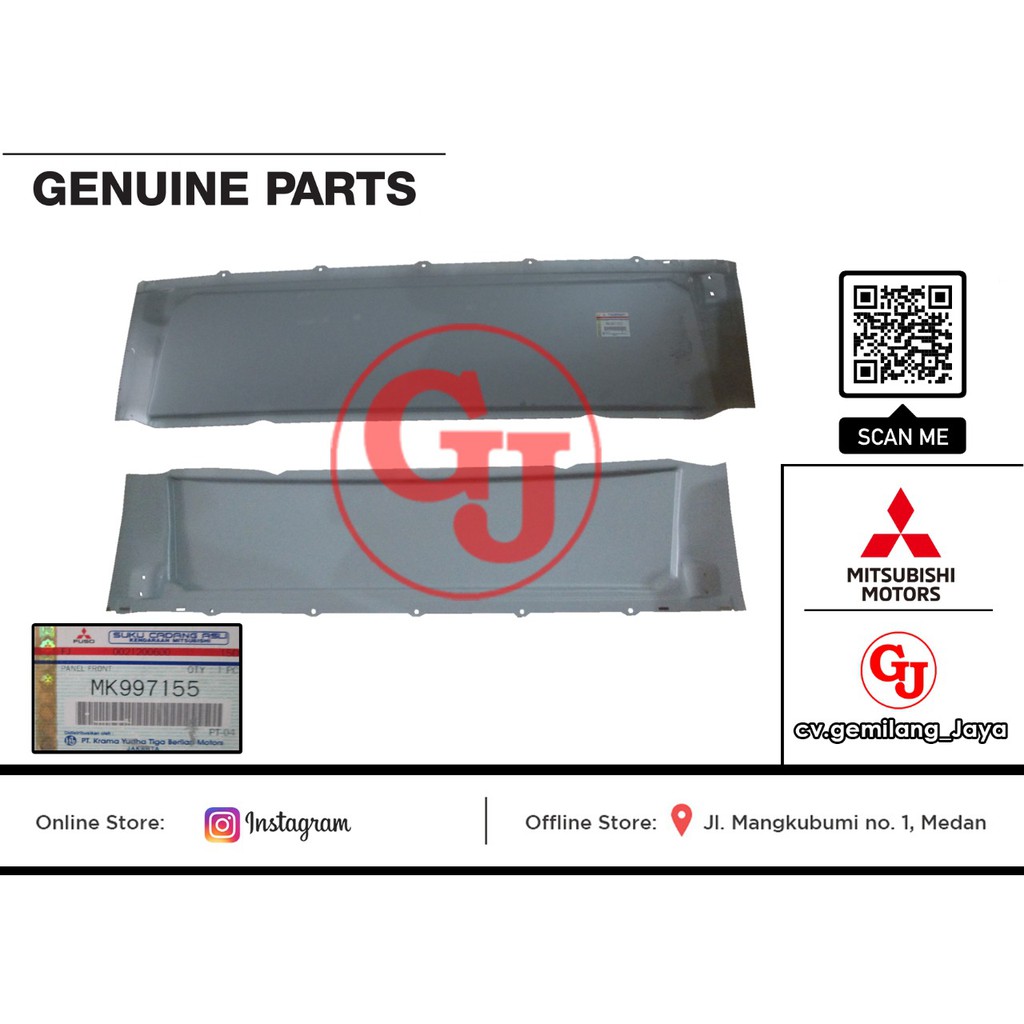 PANEL DEPAN ORIGINAL MITSUBISHI CANTER MK997155
