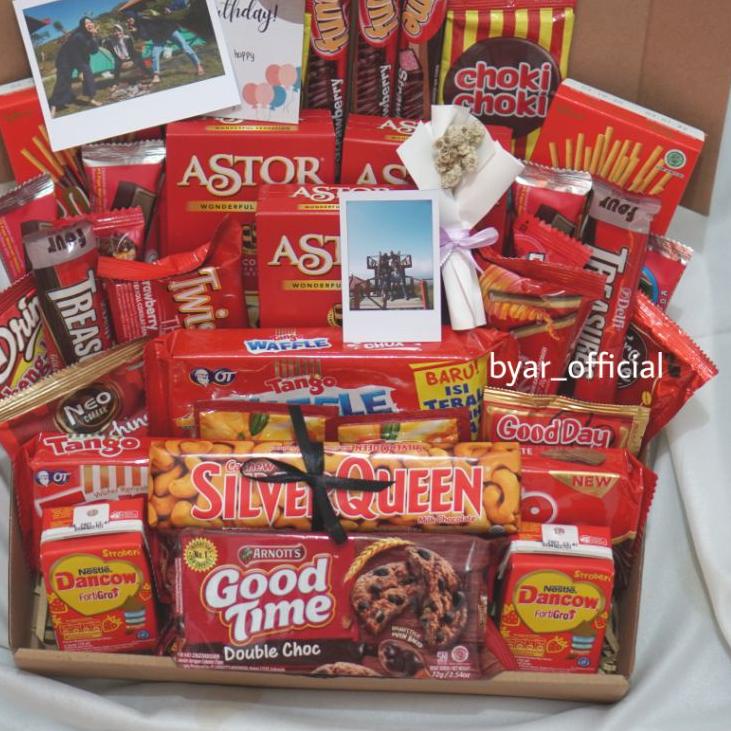 

DISKON BRANDS FESTIVAL Snack Box Gift Box Snack Hampers Snack Ramadhan Kado Ulang Tahun Wisuda Anniv