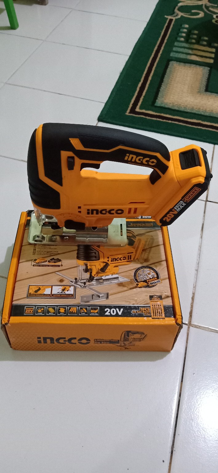 Mesin Gergaji Tangan Jigsaw Variable Speed Ingco | Shopee