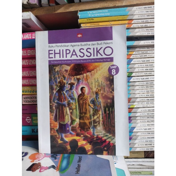 buku agama Buddha/ehipassiko kelas 8/VIII/2 smp