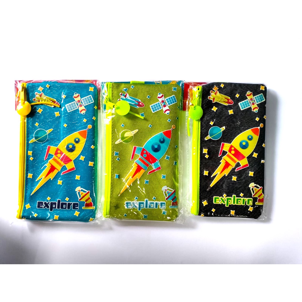 

Tempat Pensil A6 Zipper Roket - kode ZB-1826
