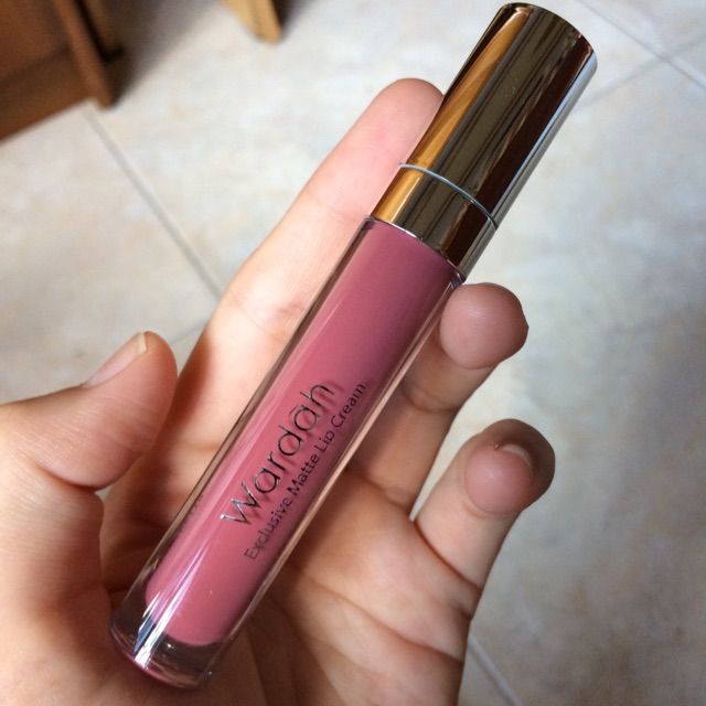 Wardah exclusive matte lip cream No 9 Mauve On