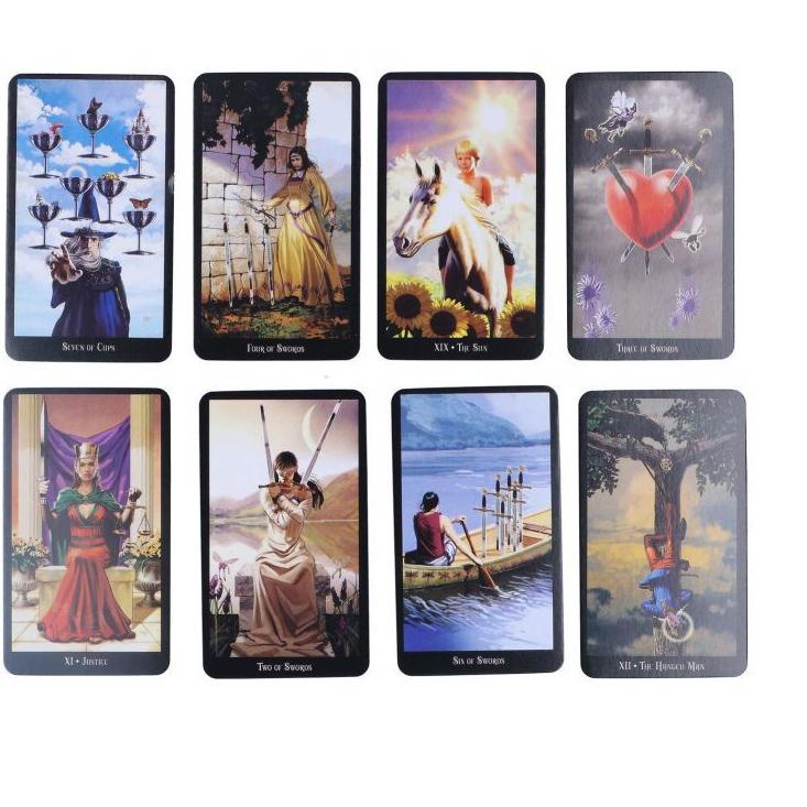 Murah Istimewa 78 Tarot Card Witch Oracle Cards Sealed Deck Divination Classic Tarot English Version