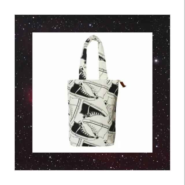 Totebag Kanvas Converse Premium