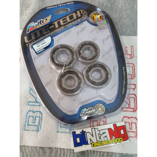 BEARING LAHAR KRUK AS FULL SET LITE TECH FAITO RACING FOR RX KING