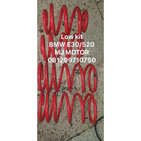 per lowering kit BMW E30 520