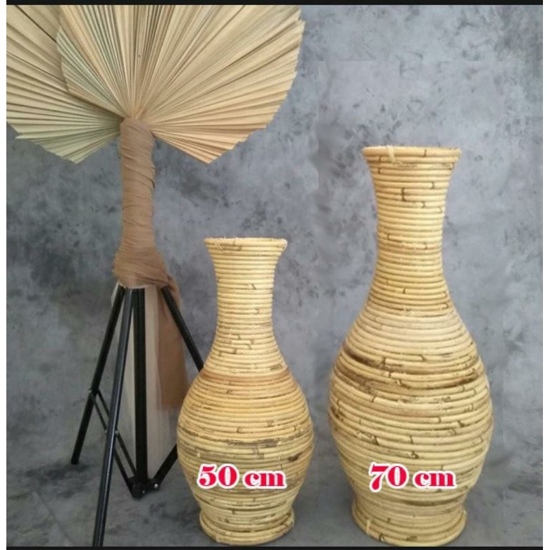 pot rotan 70 cm