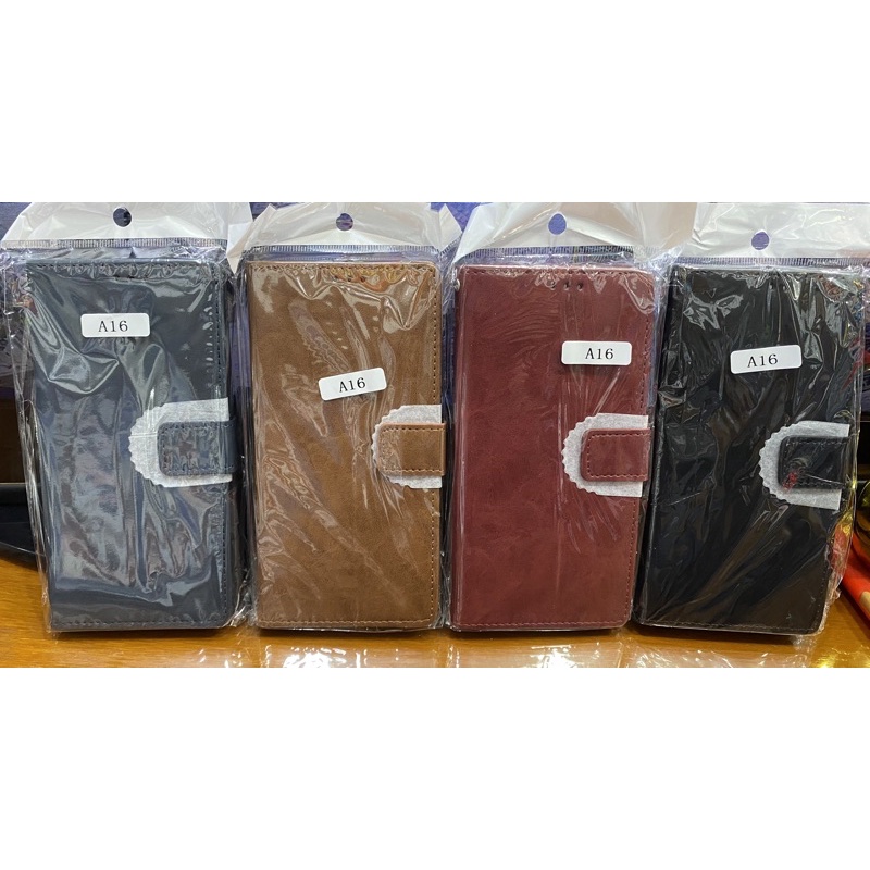 FLIP DOMPET KULIT OPPO A16/A54