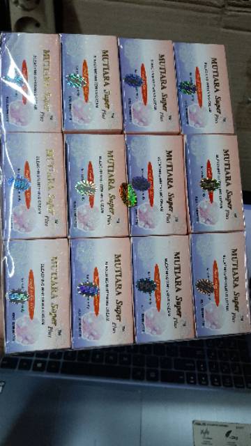 PAKET CREAM MUTIARA SUPER SIANG &amp; MALAM [Box pink]
