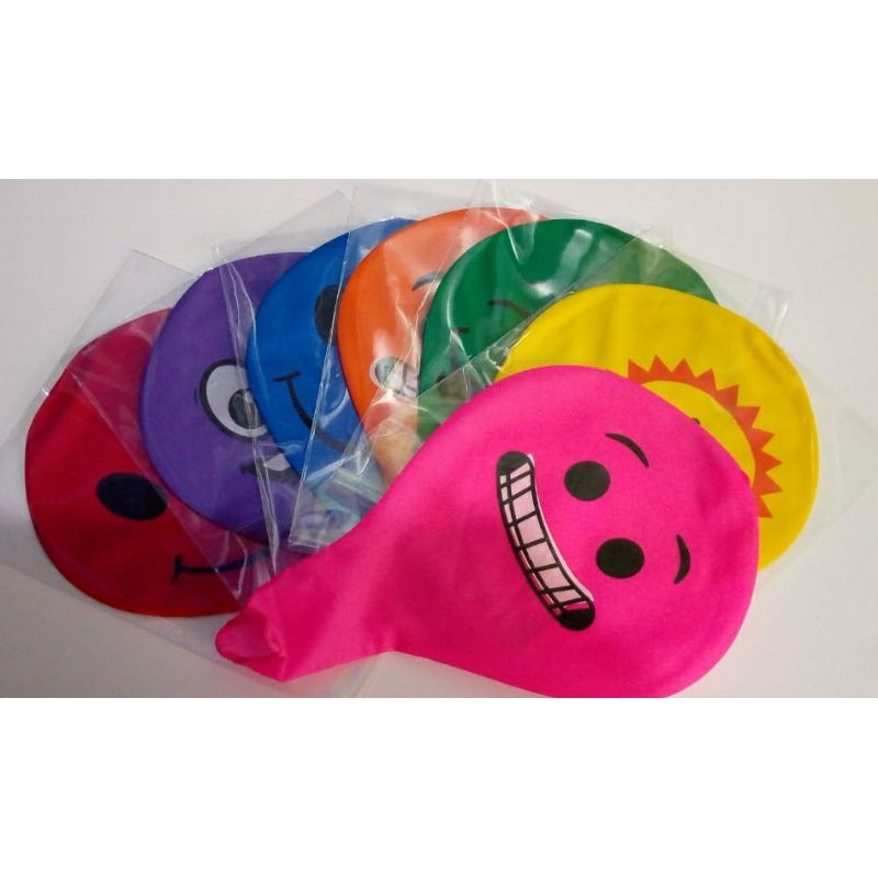 Balon karet karakter jumbo tebal murah