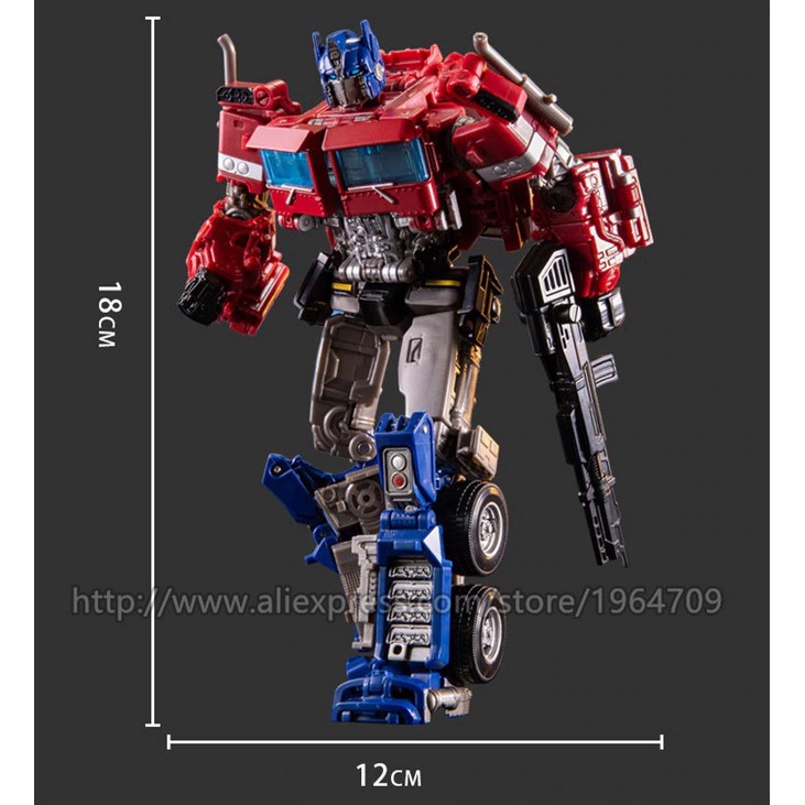 Mainan Mobil Action Figure Transformer - Model Optimus Prime Original