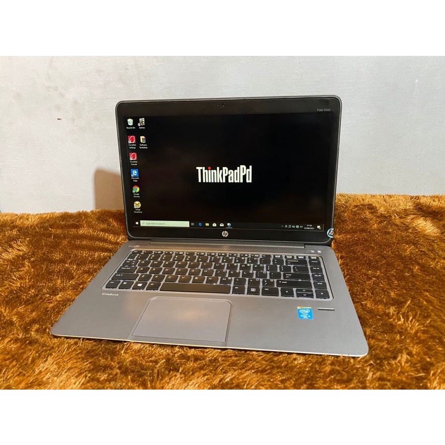 Laptop HP Elitebook Folio i5 4 GB 256 GB SSD Touchscreen Second Bekas
