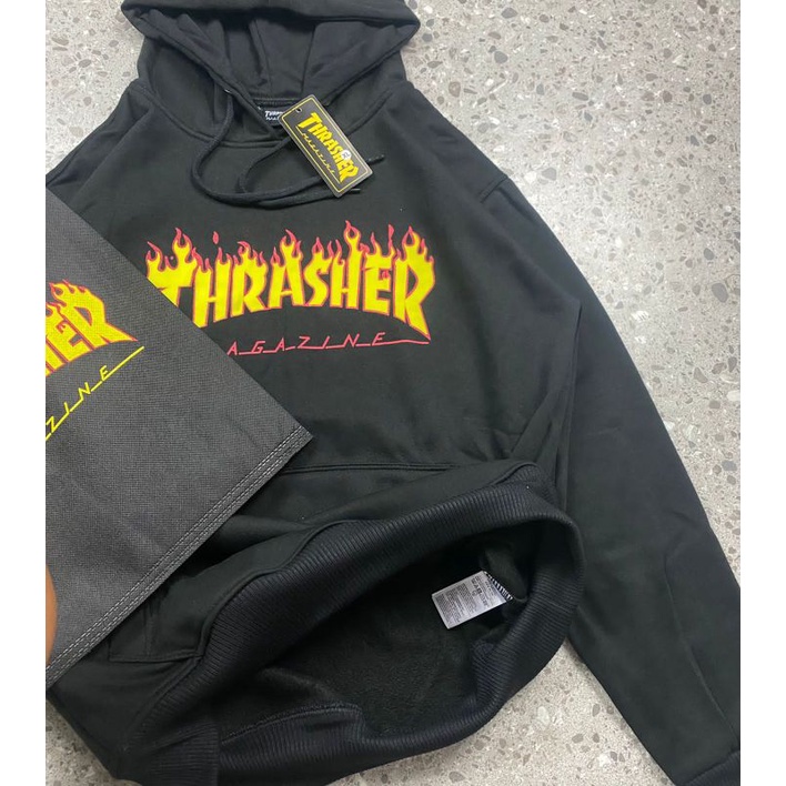 hoodie thrasher jaket thrasher zipper thrasher sweater thrasher premium pria wanita hooide keren hoo