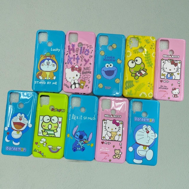 REALME C25 SOFT CASE CANDY KARTUN + TALI GANTUNGAN HP LANYARD NAGITA PANJANG SELEMPANG/BONEKA/DISNEY