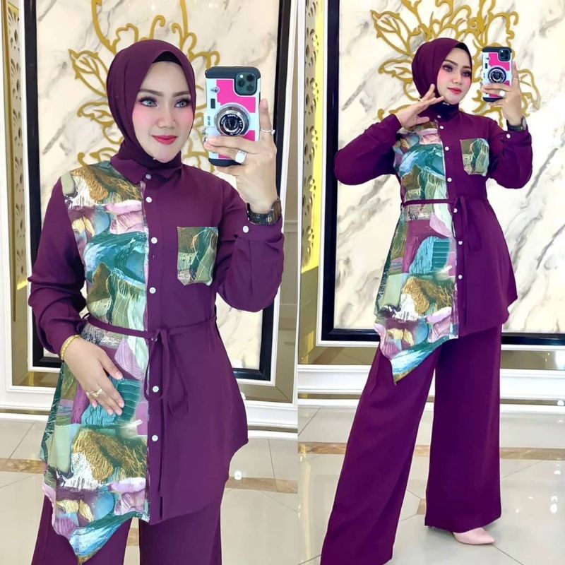 ONE SET CASSANDRA by BYANCA ORIGINAL IRNA GALLERY