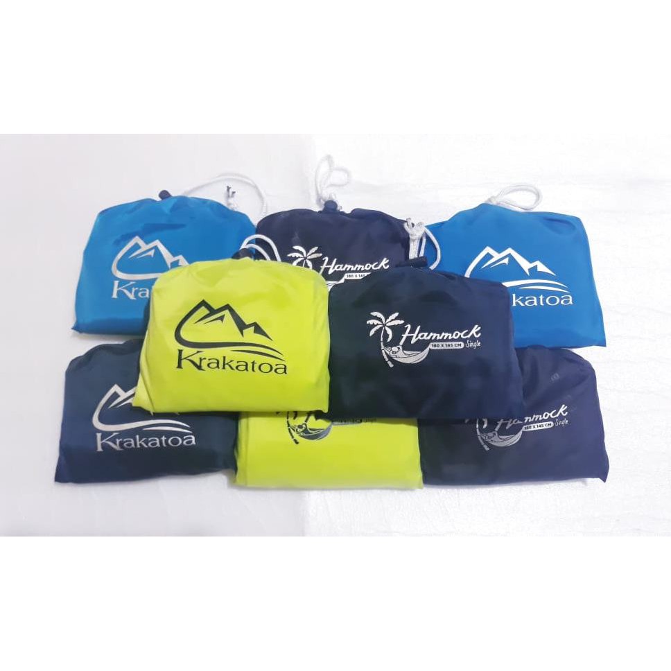 【Warna Dipilih】 Hammock Compact` Tempat Tidur Ayunan Gantung Mini ~ Hamuk Hamock Hamok Barteg Bartex