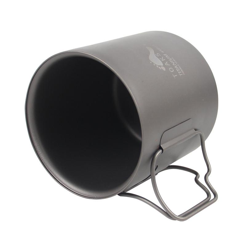 Gelas Outdoor Ultralight Toaks Titanium Double Wall 450 ml Cup