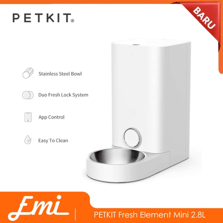 PETKIT Fresh Element Mini Tempat Makan Hewan Feeder - 2.8L