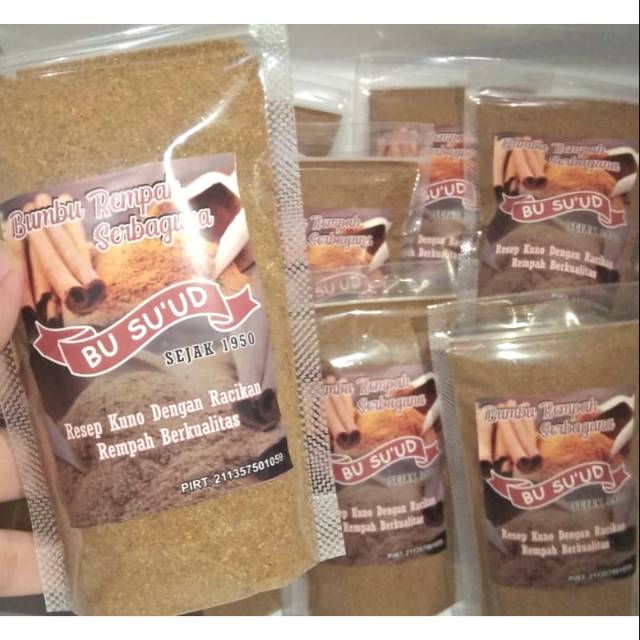 Bumbu Rempah Serbaguna BU SU'UD