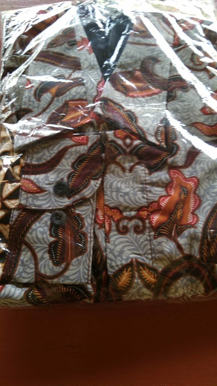 Batik Tulis Semi Sutra Original | Kemeja Batik Highclass | Batik Ekslusif | Baju Batik Halus  Ori