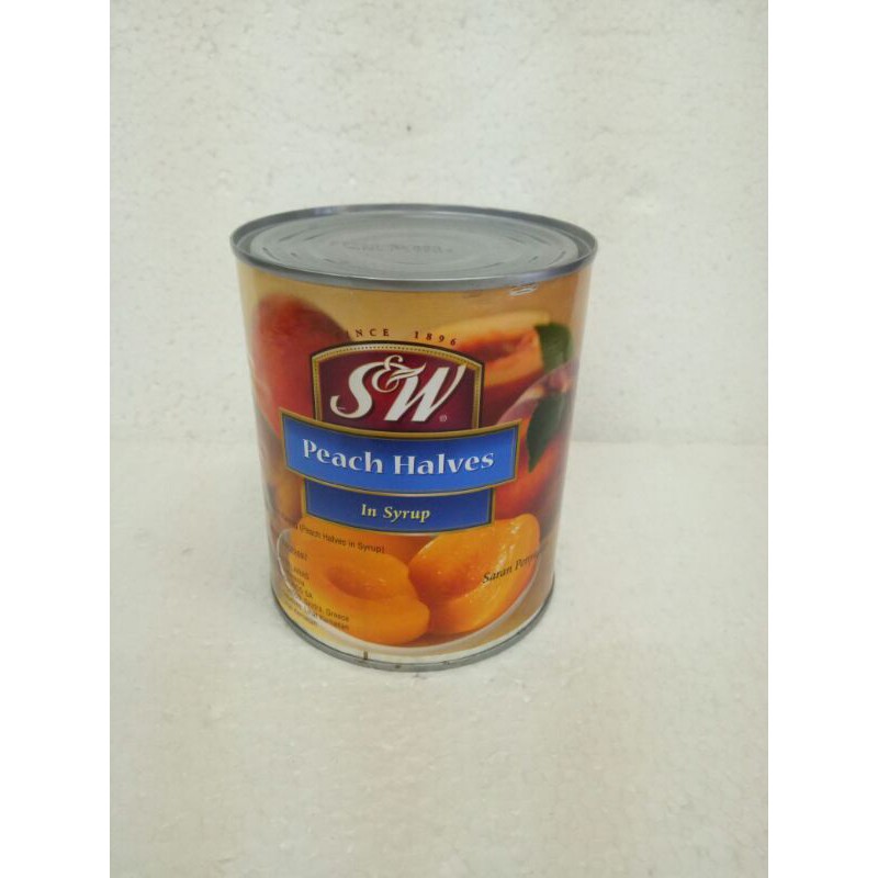 

SALE S&W Peach Halves 825g exp 21.07.2025