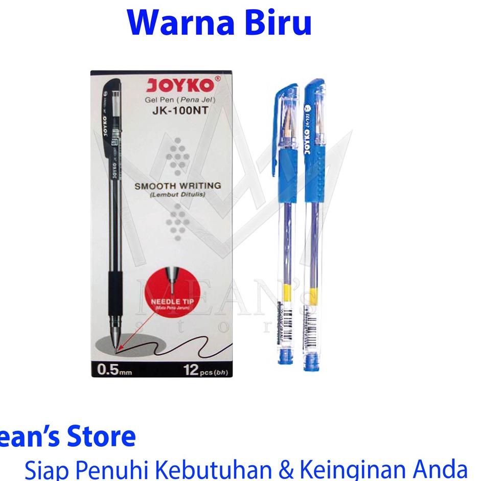 

[MeK㊓] Pulpen Gel Joyko JK100 & JK100NT 0.5mm / Pen JK 100 JK 100NT ||Ready's stock