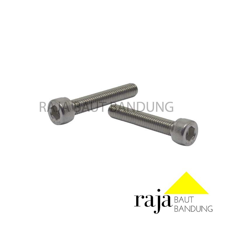 BAUT L STAINLESS M6X35 STAINLESS STEEL 304 5 PCS BO L SS 6X35