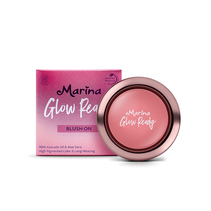 ⭐ BAGUS ⭐ MARINA GLOW BLUSH ON POWDER 4,2gr