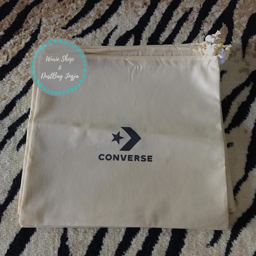 CONVERSE  DustBag Pengganti Sarung Tas Pelindung Debu Serut Dust Bag DB Branded