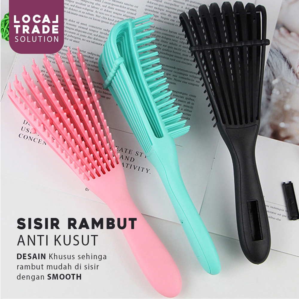 Sisir Rambut Anti Rontok Dan Kusut Hair Comb Accessories