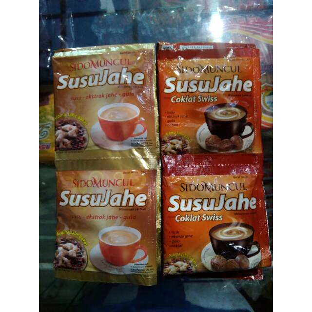 

Susu jahe sidomuncul sachet